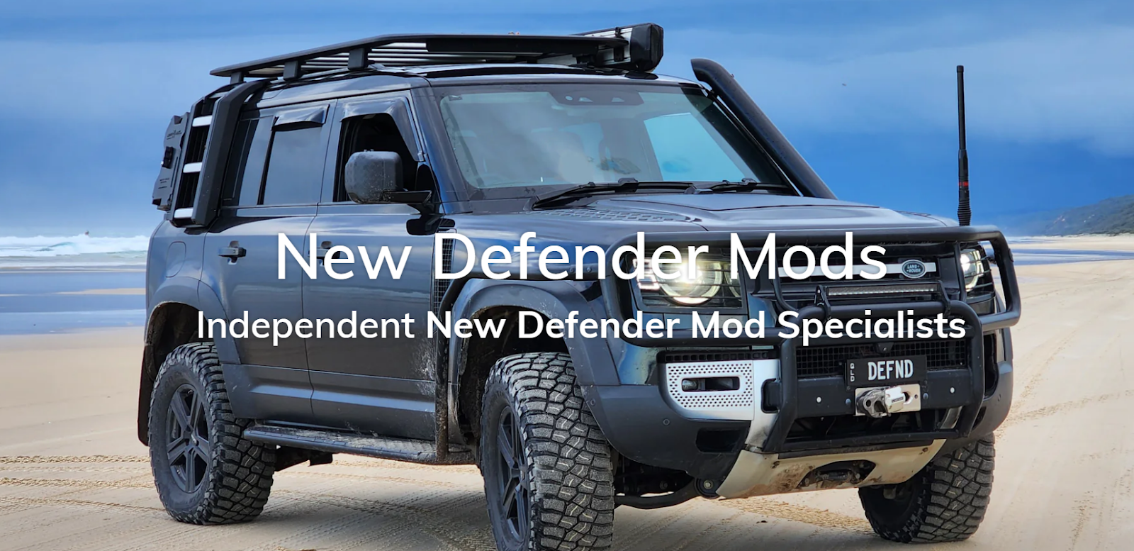 New Defender Mods